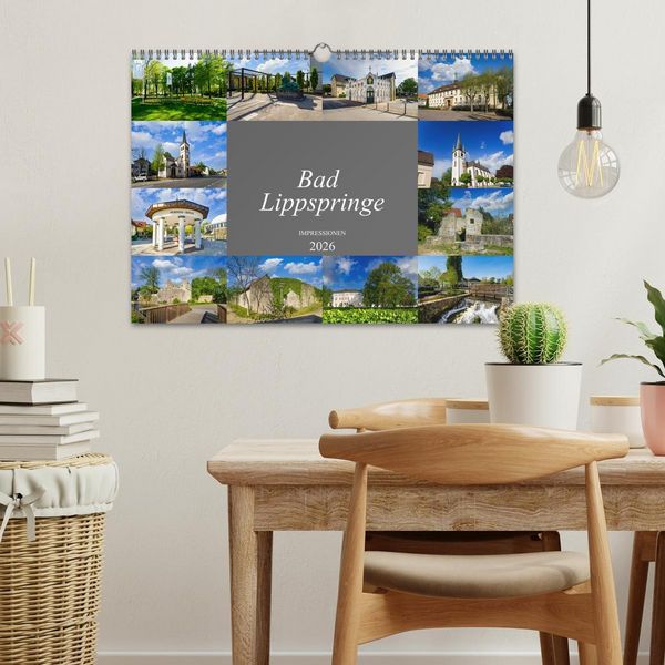 Produktbild: Bad Lippspringe Impressionen (Wandkalender 2026 DIN A3 quer), CALVENDO Monatskalender