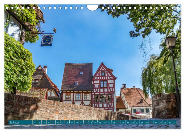 Produktbild: Quer durch Ulm (Wandkalender 2026 DIN A4 quer), CALVENDO Monatskalender