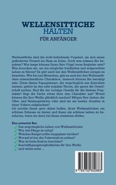 Produktbild: Wellensittiche halten f&uuml;r Anf&auml;nger: Wie Sie Ihre Wellensittiche ideal halten, pf