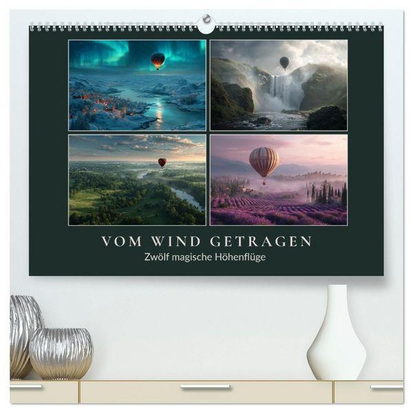 Produktbild: Vom Wind getragen (hochwertiger Premium Wandkalender 2027 DIN A2 quer), Kunstdruck in Hochglanz
