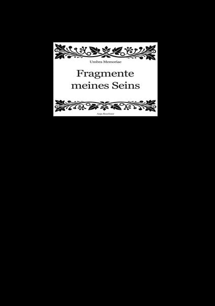 Produktbild: Umbra Memoriae - Fragmente meines Seins