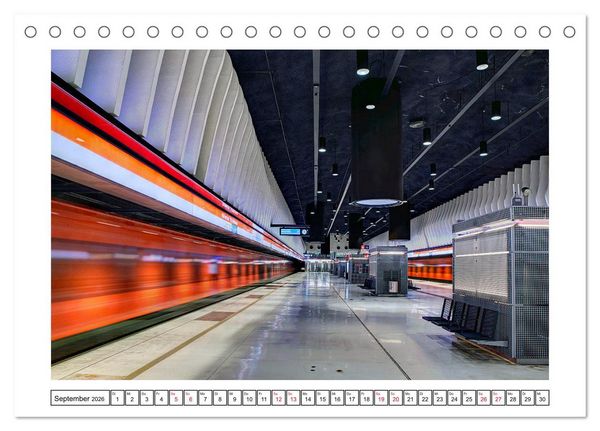 Produktbild: Helsinki - Die wei&szlig;e Stadt des Nordens (Tischkalender 2026 DIN A5 quer), CALVENDO Monatskalender