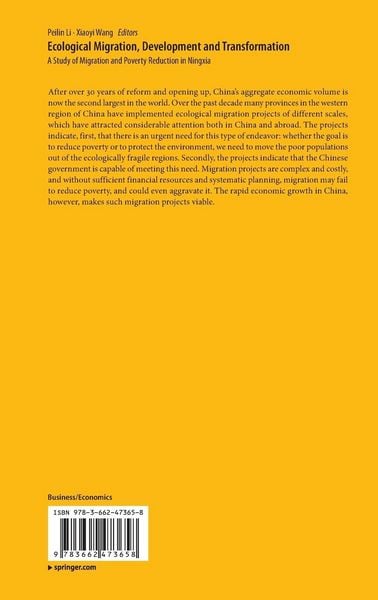 Produktbild: Ecological Migration, Development and Transformation