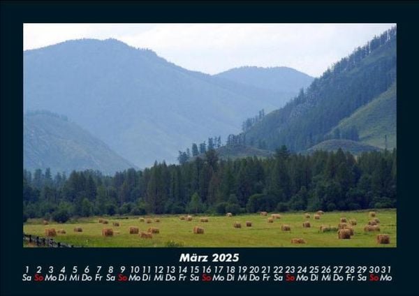 Produktbild: Berge 2025 Fotokalender DIN A5