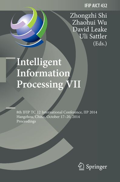 Produktbild: Intelligent Information Processing VII