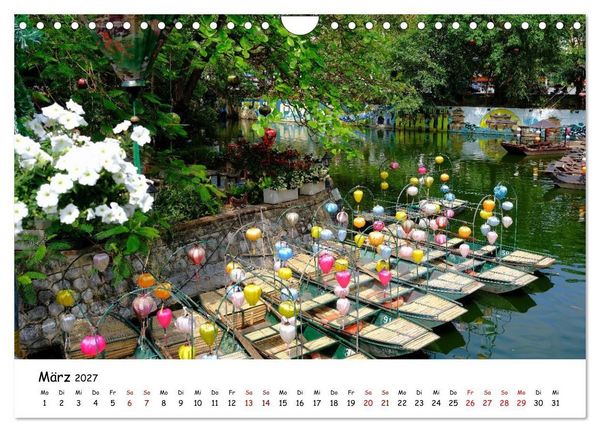 Produktbild: Vietnams verborgenes Paradies (Wandkalender 2027 DIN A4 quer), CALVENDO Monatskalender