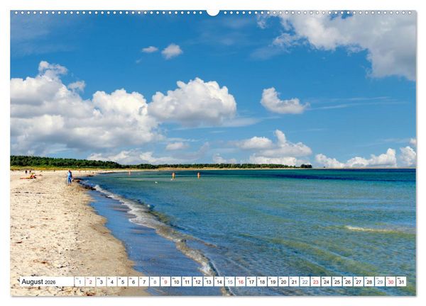Produktbild: Prerow auf dem Dar&szlig; - Sehnsuchtsort an der Ostsee (hochwertiger Premium Wandkalender 2026 DIN A2 quer), Kunstdruck in Hochglanz