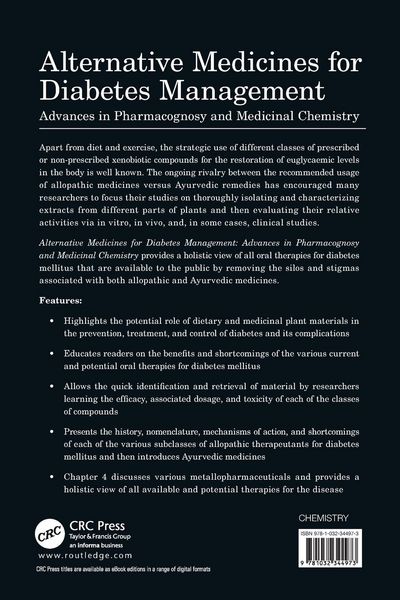 Produktbild: Alternative Medicines for Diabetes Management