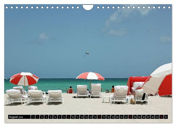 Produktbild: MIAMI (Wandkalender 2026 DIN A4 quer), CALVENDO Monatskalender