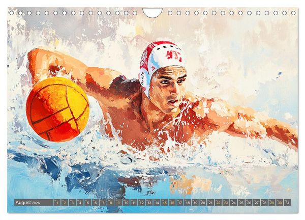 Produktbild: Kunst des Sports (Wandkalender 2026 DIN A4 quer), CALVENDO Monatskalender