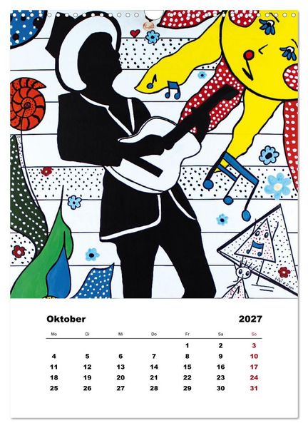 Produktbild: Pop Art - Atelier Zippo (Wandkalender 2027 DIN A3 hoch), CALVENDO Monatskalender