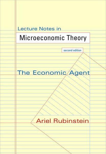 Produktbild: Lecture Notes in Microeconomic Theory
