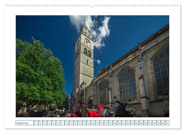 Produktbild: &Uuml;berlingen am sch&ouml;nen Bodensee (Wandkalender 2026 DIN A2 quer), CALVENDO Monatskalender