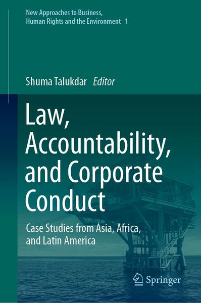 Produktbild: Law, Accountability, and Corporate Conduct