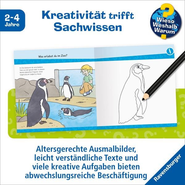 Produktbild: Wieso? Weshalb? Warum? junior AKTIV - Im Zoo