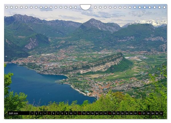 Produktbild: Gardasee (Wandkalender 2026 DIN A4 quer), CALVENDO Monatskalender
