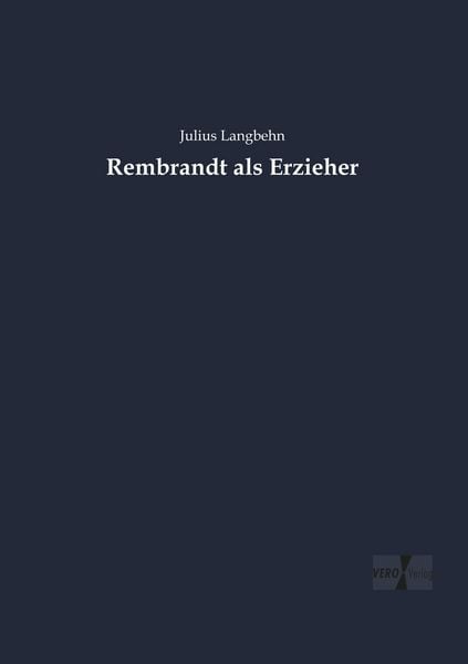 Produktbild: Rembrandt als Erzieher