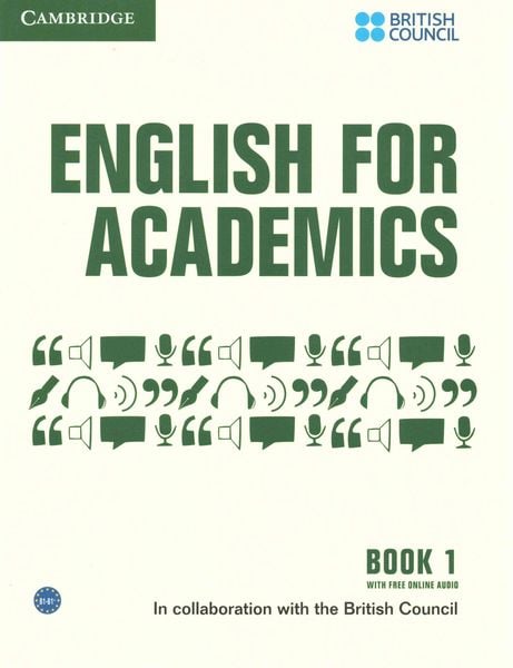 Produktbild: English for Academics 1 Book with Online Audio