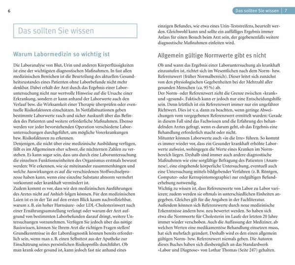 Produktbild: Laborwerte
