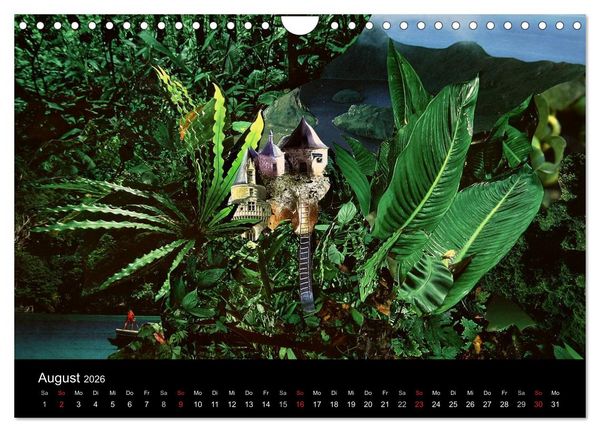 Produktbild: Zauberland (Wandkalender 2026 DIN A4 quer), CALVENDO Monatskalender