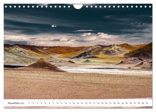 Produktbild: Chile - Die stille Kraft der Atacama (Wandkalender 2026 DIN A4 quer), CALVENDO Monatskalender