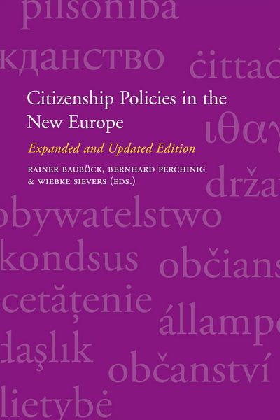 Produktbild: Citizenship Policies in the New Europe