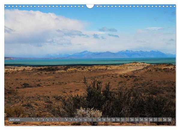 Produktbild: Patagonien, Gletscher, Berge und unendliche Weiten (Wandkalender 2026 DIN A3 quer), CALVENDO Monatskalender