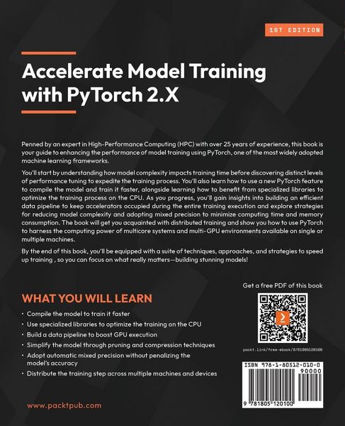 Produktbild: Accelerate Model Training with PyTorch 2.X