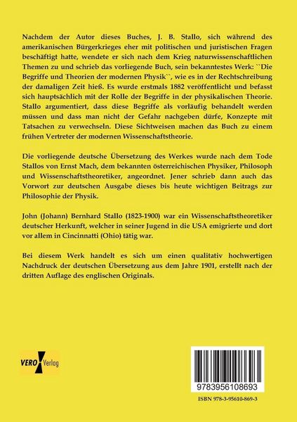 Produktbild: Die Begriffe und Theorien der modernen Physik