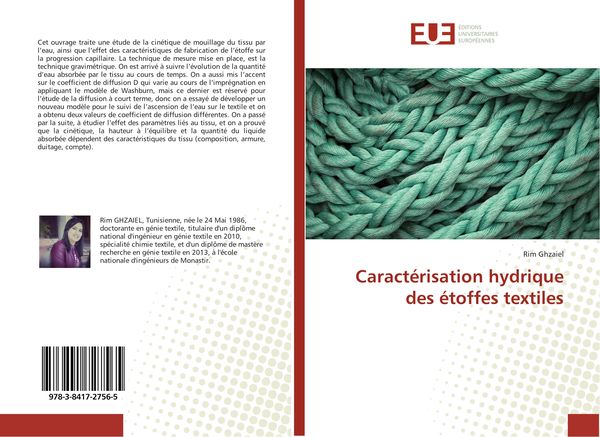Produktbild: Caract&eacute;risation hydrique des &eacute;toffes textiles