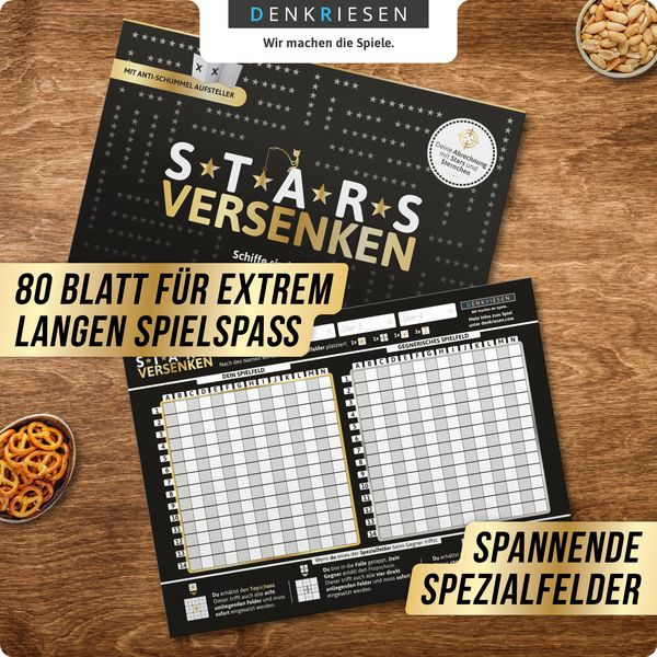 Produktbild: DENKRIESEN - STARS VERSENKEN Schiffe sind doof - Schiffe versenken neu aufgelegt