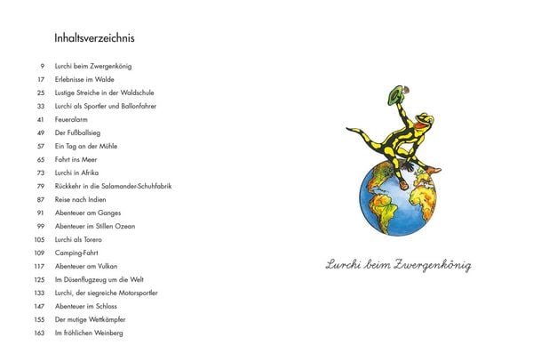 Produktbild: Lurchis Abenteuer 1: Das lustige Salamanderbuch