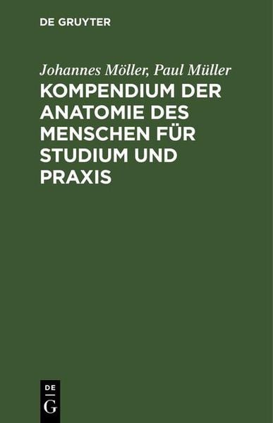 Produktbild: Kompendium der Anatomie des Menschen f&uuml;r Studium und Praxis