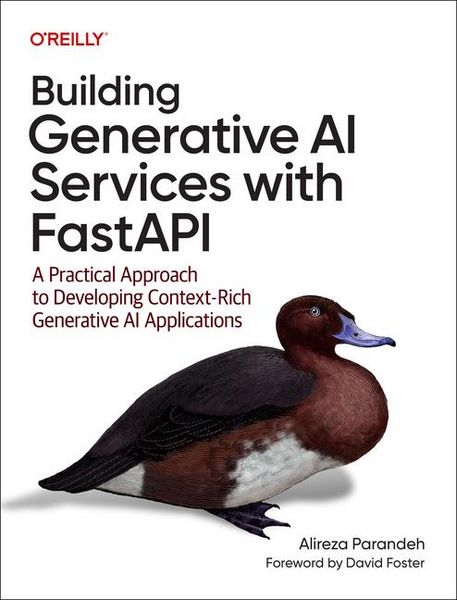 Produktbild: Building Generative AI Services with FastAPI