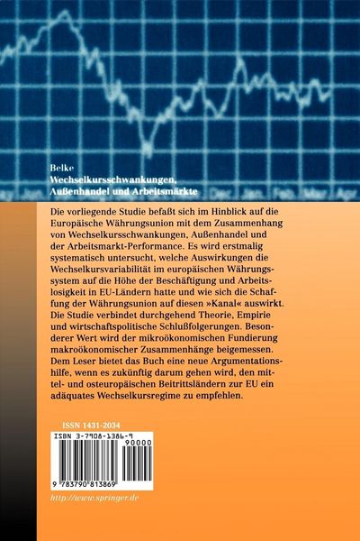 Produktbild: Wechselkursschwankungen, Au&szlig;enhandel und Arbeitsm&auml;rkte