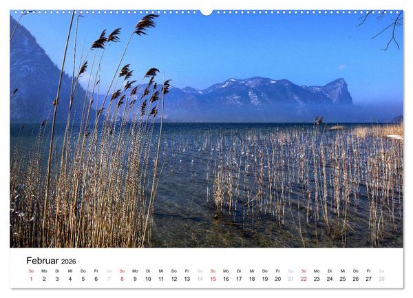 Produktbild: Zauberhaftes Mondseeland (hochwertiger Premium Wandkalender 2026 DIN A2 quer), Kunstdruck in Hochglanz