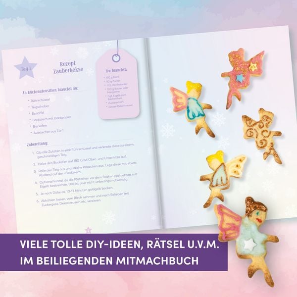 Produktbild: Zauberhafter Feen-Adventskalender. 24 Überraschungen für Feen-Fans