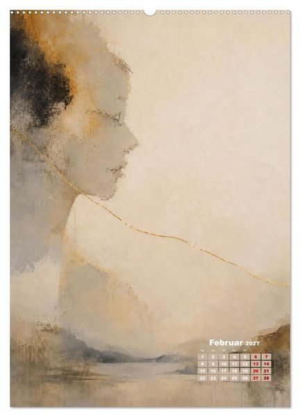 Produktbild: Stille Formen (hochwertiger Premium Wandkalender 2027 DIN A2 hoch), Kunstdruck in Hochglanz