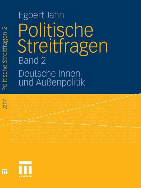 Produktbild: Politische Streitfragen