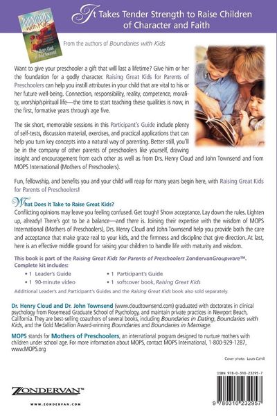 Produktbild: The Raising Great Kids for Parents of Preschoolers Participant's Guide