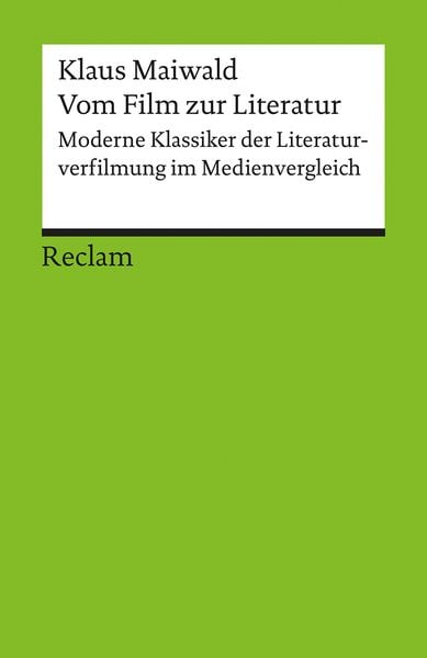 Produktbild: Vom Film zur Literatur