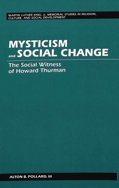 Produktbild: Mysticism and Social Change