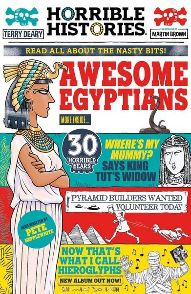 Awesome Egyptians (newspaper edition), Taschenbuch von Peter Hepplewhite,Terry Deary, Scholastic Uk, 978-0-7023-2291-4