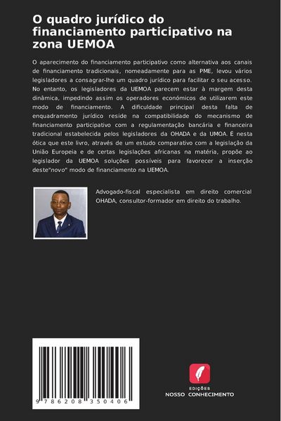 Produktbild: O quadro jur&iacute;dico do financiamento participativo na zona UEMOA