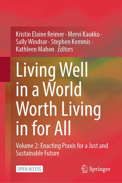 Produktbild: Living Well in a World Worth Living in for All