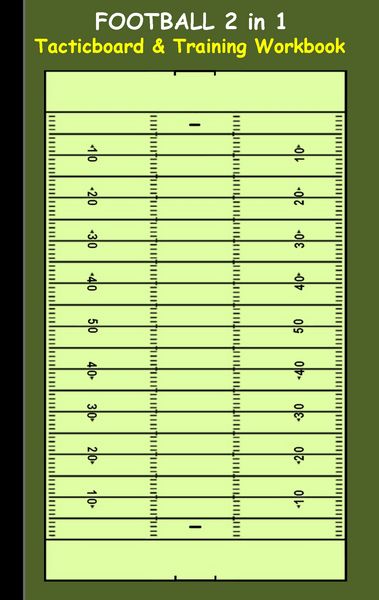 Produktbild: Football 2 in 1 Tacticboard and Training Workbook