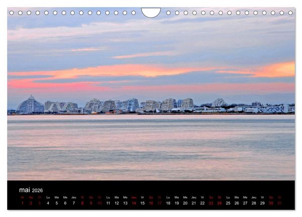 Produktbild: La Grande-Motte (Calendrier mural 2026 DIN A4 vertical), CALVENDO calendrier mensuel