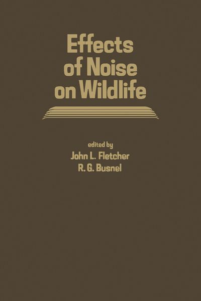 Produktbild: Effects of Noise On Wildlife