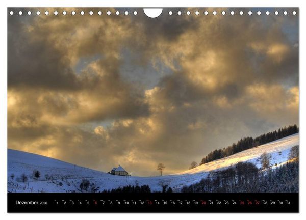 Produktbild: Romantischer Schwarzwald (Wandkalender 2026 DIN A4 quer), CALVENDO Monatskalender