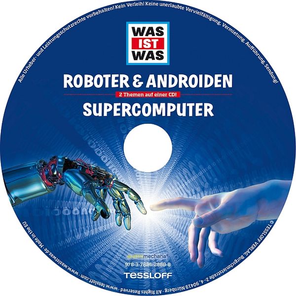 WAS IST WAS Hörspiel-CD: Roboter & Androiden/ Supercomputer